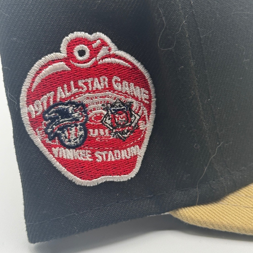 New Era NY Yankees 1977‎ All Star Game Cooperstown Hat Fitted Cap Size 7 3/4 - Picture 2 of 8